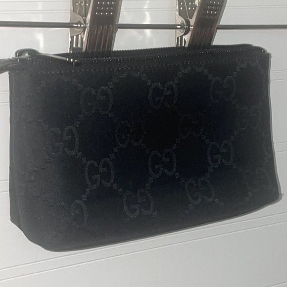 GUCCI zip pouch wallet black zip closure pouch - Picture 1 of 16